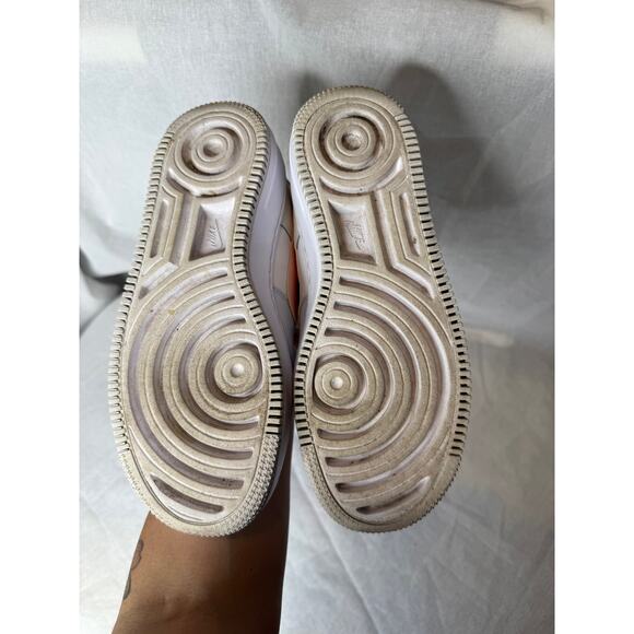 Nike Air Force One AF1 Sneaker Trainer Shadow Mint Peach 6.5 - Picture 5 of 12